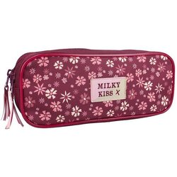 Vadobag Prazna pernica sa dve pregrade Milky kiss wild bliss/ crvena Cene