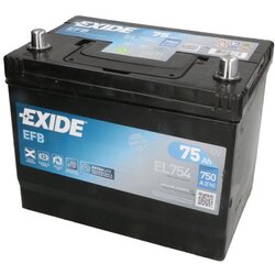 Exide akumulator 75AH 750A efb start-stop EL754 Cene