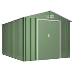Hoggar Spremište Köppen Mint (Vanjska dimenzija uklj. krovni prevjes (Š x D): 258 x 313 cm, Čelik, Baza: 8,08 m²) Cene