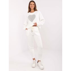 Italy Moda Trousers-DHJ-SP-9283.83P-ecru Cene