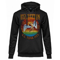 Led Zeppelin U.S. Tour 1975 pulover s kapuco Cene