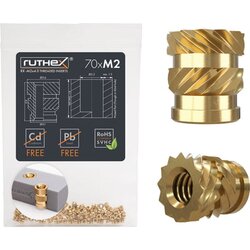 ruthex Umetak s navojem M2 (70 komada) Cene