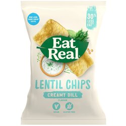 Eat Real čips od sočiva sa kremom od mirođije 40g Cene