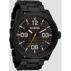 Nixon The Corporal Stainless Steel Ura super black / black top Cene
