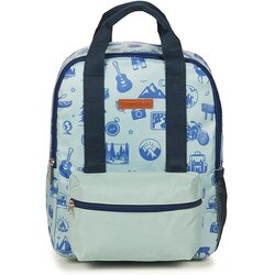 CARAMEL & CIE Nahrbtniki SMALL BACKPACK BLUE WILD TRIP Modra Cene