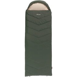 Outwell Caldera Lux Adult Semi-rectangular sleeping bag Polyester Green Cene