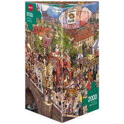 Heye puzzle Triangle Göbel/Knorr Street Parade 2000 delova 29926 Cene