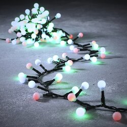 LUCA LIGHTING Kerstboomverlichting groen met 1000 LED's multicolor 23m IP44 - Comet Cene