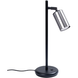 Sollux Lighting Sollux SL.1373 - Stona lampa WINX 1xGU10/10W/230V crna/hrom Cene