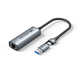 Vention Mrežni internet adapter USB-A USB-C na RJ45 2.5G Cene