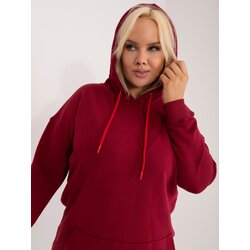 BASIC Feel Good Sweatshirt-RV-BL-6338.19X-burgundy Cene
