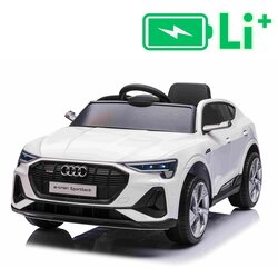 Beneo 11V Audi E-tron Sportback Li - dječji akumulatorski auto, bijeli Cene