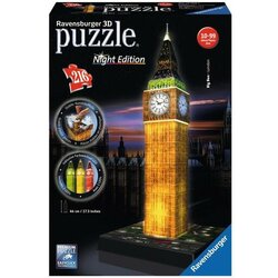 Ravensburger 216 delna 3D sestavljanka Big Ben ponoči 125883 Cene