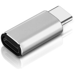 AVIZAR Adapter za polnjenje Lightning Female to USB Type C – srebrn, (21123582) Cene
