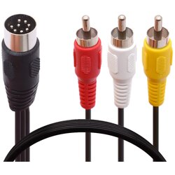 RCA kabal DIN 8pin na 3x 2m Cene