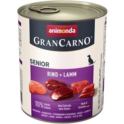 animonda GranCarno Original Senior 6 x 800 g - Govedina & jagnjetina Cene
