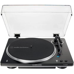 Audio-Technica AT-LP70xBT Black Silver Gramofon Cene