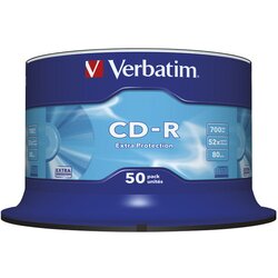 CD-R 700/80 52x spindl Extra protection pk50 Verbatim 43351 Cene
