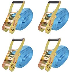  Tovorni vezni trak 4 kosi 4 tone 8mx50mm oranžne barve Cene