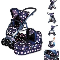Knorr toys kolica coco-star blue pink ( 907432 ) Cene
