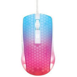 DELTACO GAMING Miš WM87 Polu-transparentan RGB Ultralagan, USB, Bijeli Cene