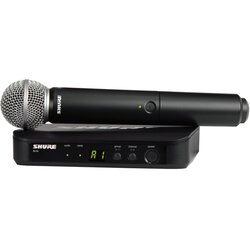 Shure brezžični mikrofonski komplet BLX24E/SM58 Cene