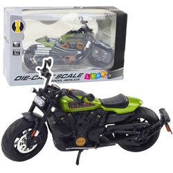  motor Chopper sa zvučnim i svjetlosnim efektima 1:12 - zeleno/crni Cijene