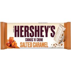HERSHEY'S Čokolada bijela sa komadićima slane karamele 90g Cene