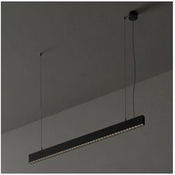 Ideal Lux led luster na sajli office LED/30W/230V 3000K cri 90 crna Cene