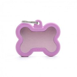 MYFAMILY hushtag privezak za graviranje aluminijum pink koska gumirana Cene