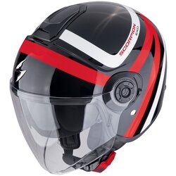 Scorpion exo-city ii riva black-red Cene