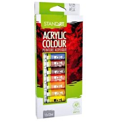 Standart acrylic, akrilna boja, set 12K, 12ml ( 641950 ) Cene