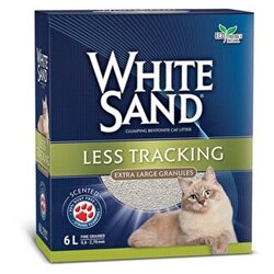 White Sand cat less tracking grudvajući posip 6l Cene