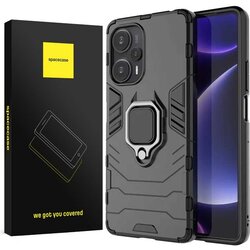Spacecase OVITEK ZA POCO F5 BLACK X-RING, (21962282) Cene