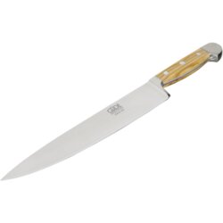 GÜDE alpha cooking knife 26 cm olive wood Cene