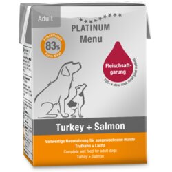 Platinum Menu puretina in losos 375 g tetra-pak Cene