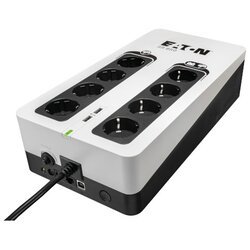 Eaton brezprekinitveni napajalnik 850VA - 3S850D (8 schuko izhodov, standby, usb, zaščita linije, programska oprema) Cene