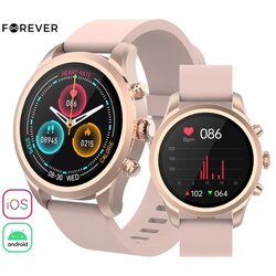 Forever pametna ura verfi SW-800, roza zlata
