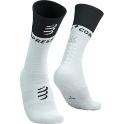 Čarape Compressport Mid Compression Socks V2.0 White/Black - T2 Cene