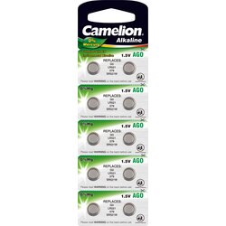 Camelion Gumbna baterija LR 63 alkalij-mangan AG0 10 mAh 1.5 V 10 kosov, (20430910) Cene