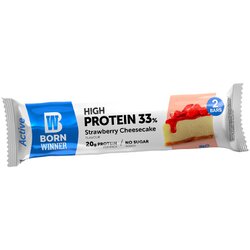 BORN WINNER active protein proteinska pločica strawberry cheesecake 2x30g Cene