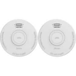 Alecto Set 2 detektorjev dima z 85dB alarmom, (5000310034) Cene