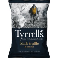 Tyrrells čips Črni tartuf in morska sol, 150 g Cene