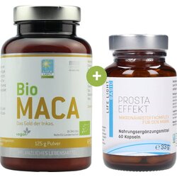 Life Light moški paket s Prosta effekt + Bio-mace v prahu Bio Cene