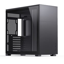 Jonsbo D41 ATX Case, Tempered Glass - black Cene