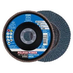 PFERD polifan - lepezasti brsuni disk sg perfomansi pfc 125 Z80 power steelox Cene