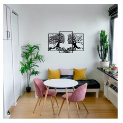 Wallity metalni ukras za zid love tree Cene