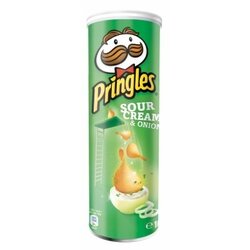 Pringles sour cream & onion 165g Cene