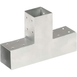 Spojnik za stupove u T-obliku od pocinčanog metala 71 x 71 mm Cene