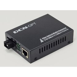 Dcn gigabit ethernet 10/100/1000Mb/s fiber wdm TX=1550nm single-mode konverter dometa do 40km preko 1 fiber vlakna, jumbo frame 10K, lfp funkcija, 802.3u/802.3ab, sc konektori (-OPT-MC-3201S40 / 3200S40B) Cene